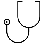 Stethoscope SVG Icon